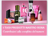 I prodotti Nastro Rosa